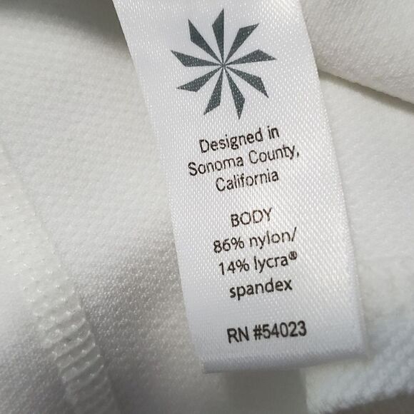 Athleta White Fit & Flare Dress - Picture 4 of 4